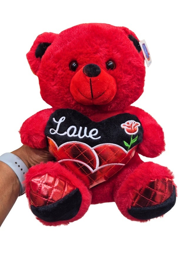 30 cm Soft Plush Teddy Bear | Cute Stuffed Toy for Kids, Gifting & Decoration - Image 1